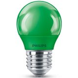 LED colored P45 E27 GREEN 1PF/6