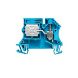 Test-disconnect terminal, Screw connection, Busbar connection, 10 mm²,