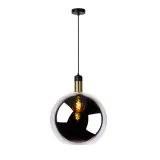 JULIUS Pendant 1x E27 O 40cm Smoke Glass