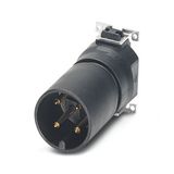 Flush-type connector