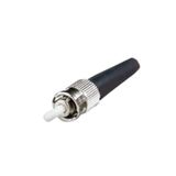 FO connector, IP20, Connection 1: ST, Connection 2: gluing, crimping, 