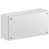 Metal industrial box plain door H200xW200xD80 IP66 IK10 RAL 7035