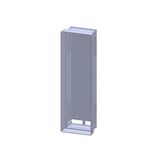 Wall box, 1 unit-wide, 24 Modul heights