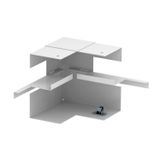 GS-AI70130RW  Inner corner, for Rapid 80 channel, 70x130mm, pure white Steel