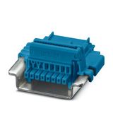 DIN rail bus connectors