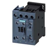 power contactor, AC-3, 25 A, 11 kW ...