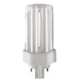Compact fluorescent lamp Ralux® Trio/E , RX-T/E 18W/840/GX24Q
