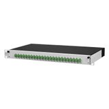 OpDAT slide patch panel splice 24xLC-D APC OS2