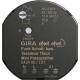 WL swit./m-c act. 1-g Mini zero-volt. Gira eNet