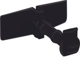 Cable retention clip bolts for wall trunkings with C-profile 4 pieces