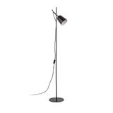 STUDIO FLOOR LAMP BLACK SHADE 1XE14