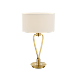 Paris II table lamp E27 matt brass