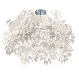 Leavy ceiling lamp 70 cm 3xE27 white