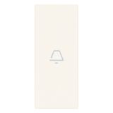 Axial button 1M bell symbol white