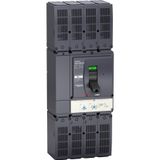 circuit breaker, ComPact NSX800 TM-DC, 2 poles, 800 A