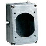 Box Hypra - IP44 - for surface mounting socket 3P+E/3P+N+E - 16 A - metal