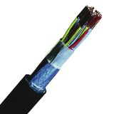 PE Insulated Telecommunication Cable F-2YA2Y 6x2x0,6 black