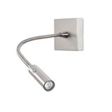 Reading lights Tip LED 2.2W 3000K Satin nickel 175lm