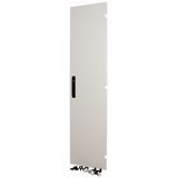 Connection area door, closed, HxW=1625x395mm, IP55, grey