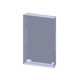 Wall box, 4 unit-wide, 33 Modul heights