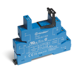 Screw socket blue 230-240VAC for 35mm.rail, 41.52 (93.02.8.230)