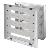 CVX DISTRIBUTION BOARD 160I - FLUSH-MOUNTING - 600x800x105 - 120(24x5) MODULES - IP30 - WITHOUT DOOR - GREY RAL7035