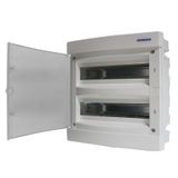 Flush-mounting Distribution Board 2-row, 36MW, white door