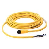 Allen-Bradley 889D-F4AC-6 DC Micro Cable, Female, Straight (Int Threads), Female, Straight (int threads), 4-Pins, Standard Materials, 4-Pins, Cable, No Connector, Cable - IEC Stndrd Color Code, No Connector, Same as First End, PVC Cbl, Yellow