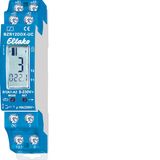 Digital adjustable operating hours impulse counter, 1 CO contact 10A