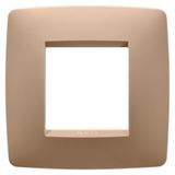 ONE INTERNATIONAL PLATE - IN PAINTED TECHNOPOLYMER - 2 MODULES - SOFT COPPER - CHORUSMART