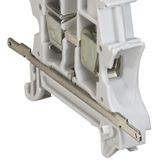 Screening continuity bracket - screw - 1 entry/1 outlet - pitch 5,6,8,10