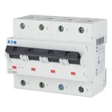 Miniature circuit breaker (MCB), 40A, 4p, B-Char, AC