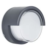 Wall fixture IP65 CREU LED 15.1 SW 2700-4000-6000K ON-OFF Black 1800