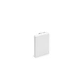 LE ES40110 rws  Channel LE, for cable storage, 110x40x2, pure white Acrylonitrile-styrene-arcylester