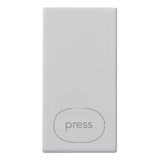 Button 1M PRESS Silver