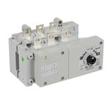 DCX-M changeover switche - size 2 - 3P - 160 A - I-O-II