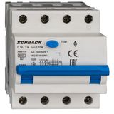 Combined MCB/RCD (RCBO) 3+N, AMPARO 6kA, C 16A, 30mA, Typ A