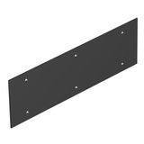 T12L P04S 9011 Cover plate, Telitank T12L, blank, for lengthwise side