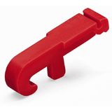 Operating tool made of insulating material 1-way red