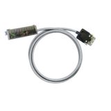 PLC-wire, Digital signals, 24-pole, Cable LiYY, 2 m, 0.25 mm²