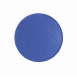 Button plate, flush, blue