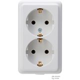 2-way multiple socket outlet, reconnect