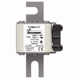 Fuse-link, high speed, 700 A, AC 690 V, DIN 1, 53 x 69 x 108 mm, aR, DIN, IEC, single indicator