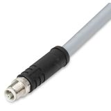 Power cable M12L plug straight 5-pole