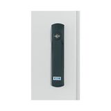 Key plate with Eaton logo