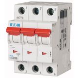 Miniature circuit breaker (MCB), 10 A, 3p, characteristic: D