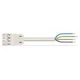 pre-assembled connecting cable;Eca;Socket/open-ended;gray