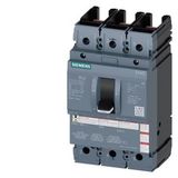 Molded case switch 3VA5 UL frame 250 max. short-circuit breaking capacity 100 kA