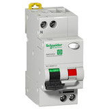 Residual current breaker with overcur. prot. (RCBO), Multi9 N40 Vigi, 1P+N, 6A, C curve, 6000A/6kA, AC type, 30mA