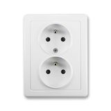 5512G-C02349 B1 Outlet double with pin ; 5512G-C02349 B1
